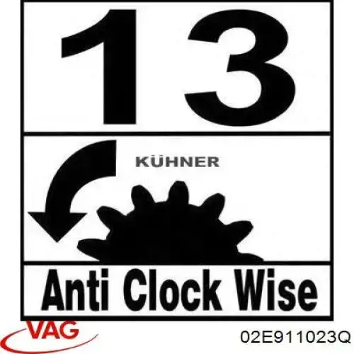 02E911023Q VAG Rozrusznik