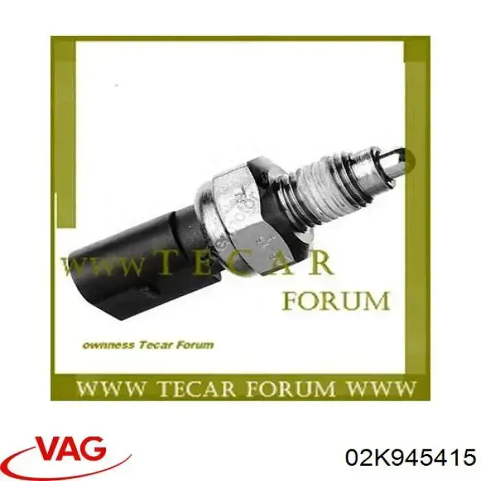Czujnik włączania światła cofania VAG 02K945415 cena, od 8,61 USD