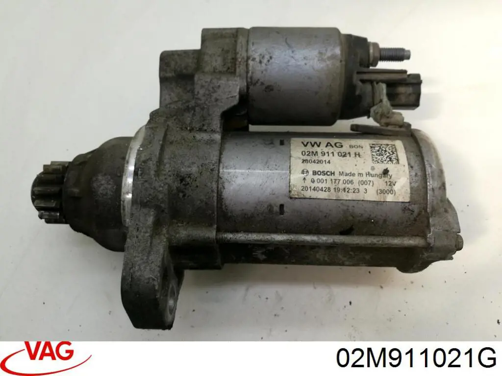 Do koszyka 02M911021G VAG Rozrusznik