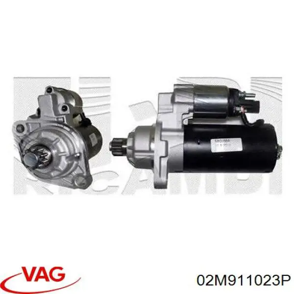 Rozrusznik 02M911023P VAG