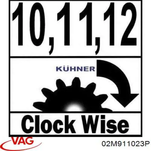 Rozrusznik VAG 02M911023P