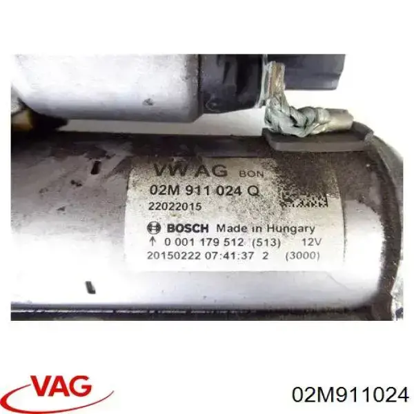 Rozrusznik VAG 02M911024