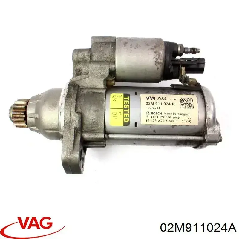 Rozrusznik VAG 02M911024A
