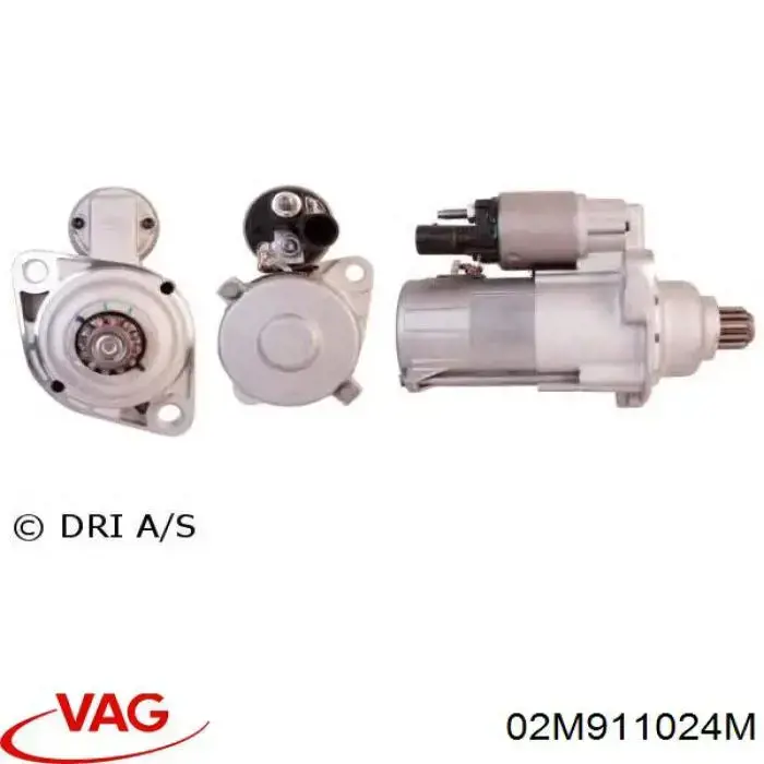 Rozrusznik VAG 02M911024M cena, od 72,84 USD