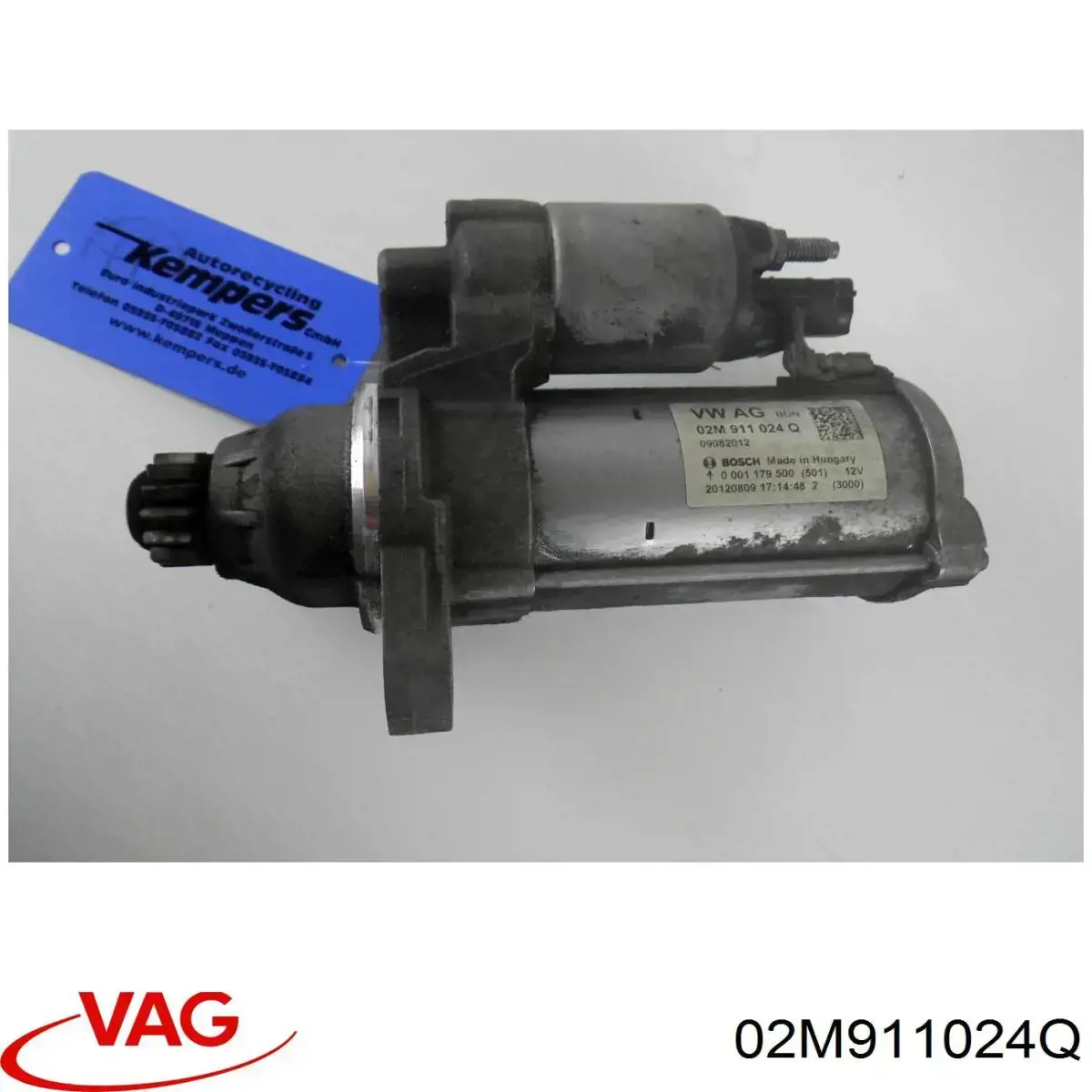 Rozrusznik VAG 02M911024Q cena, od 73,29 USD