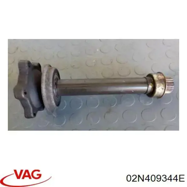 Wał napędowy półosi pośredni VAG 02N409344E cena, od 119,26 USD