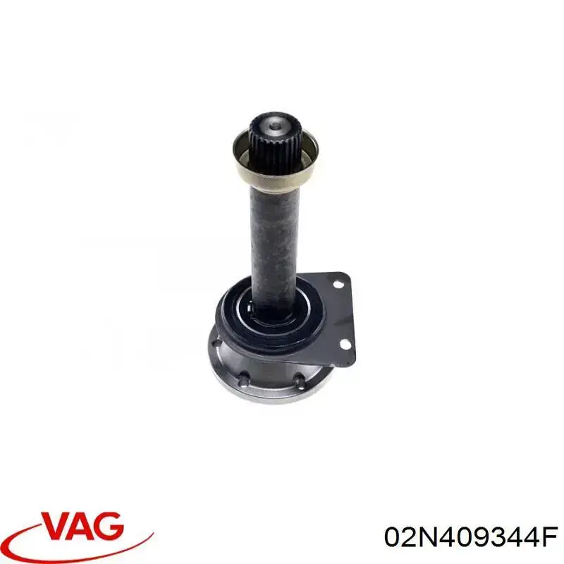 Wał napędowy półosi pośredni VAG 02N409344F cena, od 56,18 USD