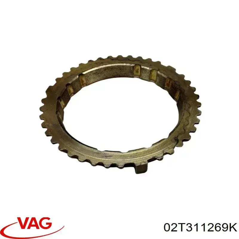 Pierścień synchronizatora VAG 02T311269K cena, od 99,11 USD