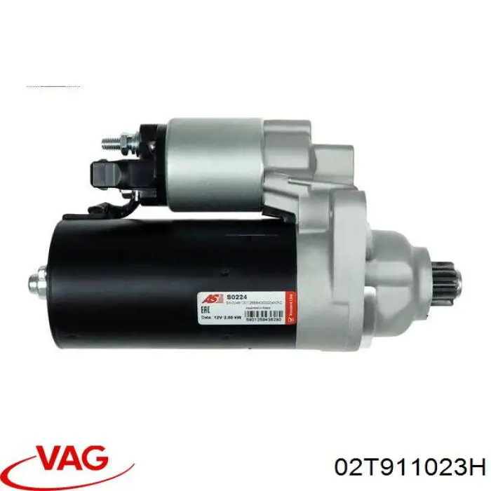 Rozrusznik 02T911023H VAG