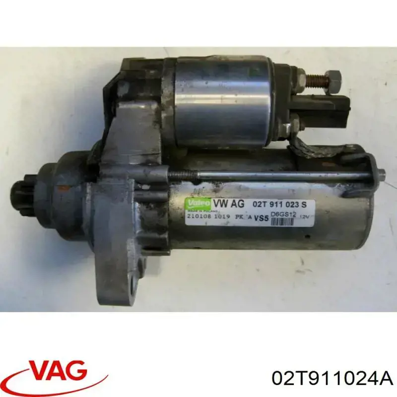 Rozrusznik VAG 02T911024A cena, od 59,65 USD