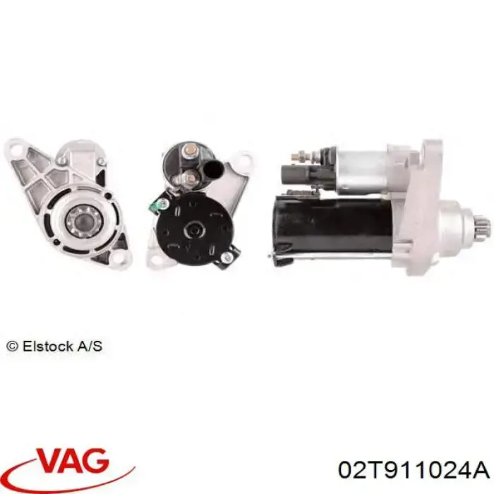 Do koszyka 02T911024A VAG Rozrusznik