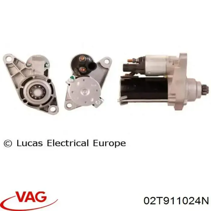 Do koszyka 02T911024N VAG Rozrusznik