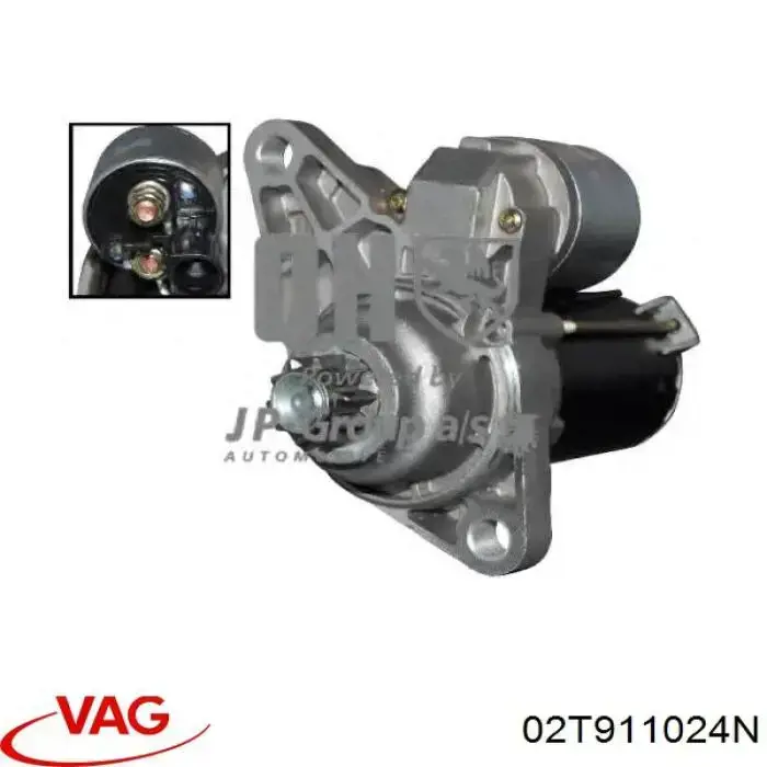Rozrusznik VAG 02T911024N