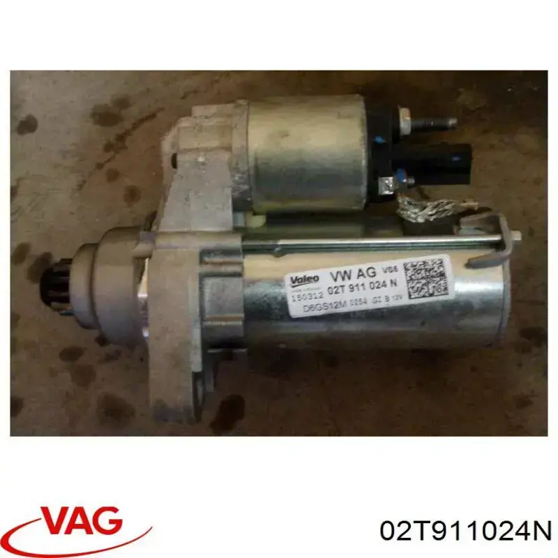 Rozrusznik 02T911024N VAG