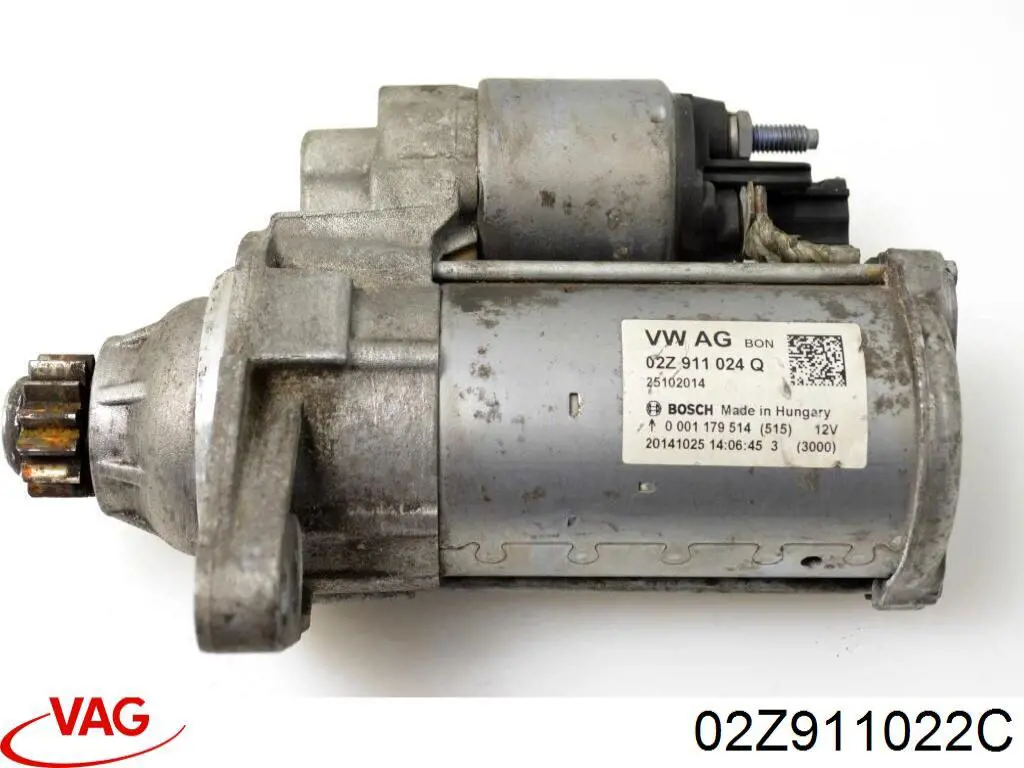 Rozrusznik VAG 02Z911022C cena, od 78,32 USD