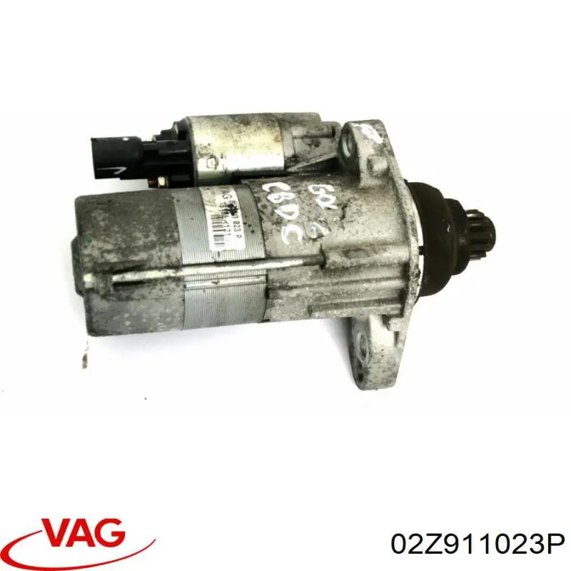 Do koszyka 02Z911023P VAG Rozrusznik