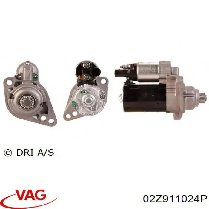 02Z911024P VAG Rozrusznik