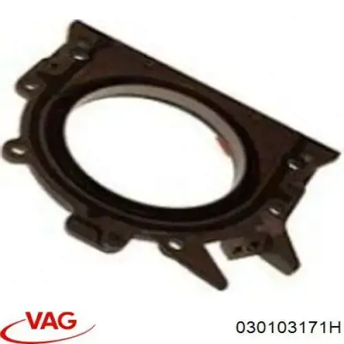 030103171H VAG Uszczelniacz wału korbowego silnika tylny