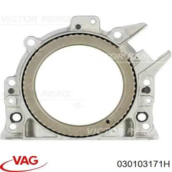 Do koszyka 030103171H VAG Uszczelniacz wału korbowego silnika tylny