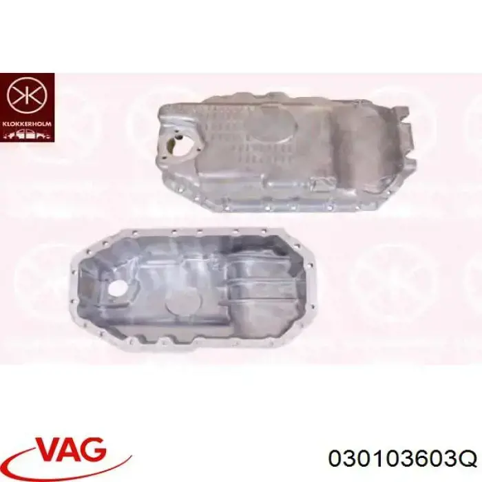 Miska olejowa silnika 030103603Q VAG