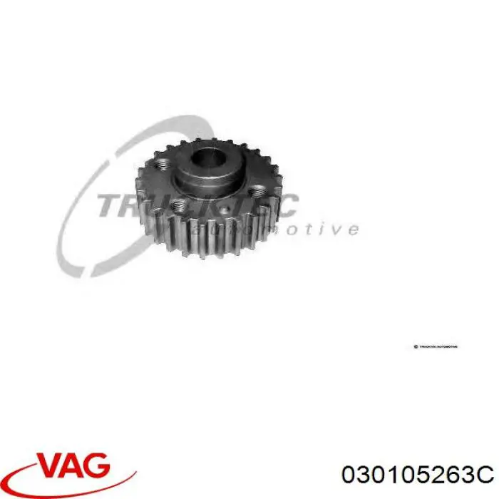 Koło zębate walcowe napędu wałka rozrządu VAG 030105263C cena, od 14,74 USD