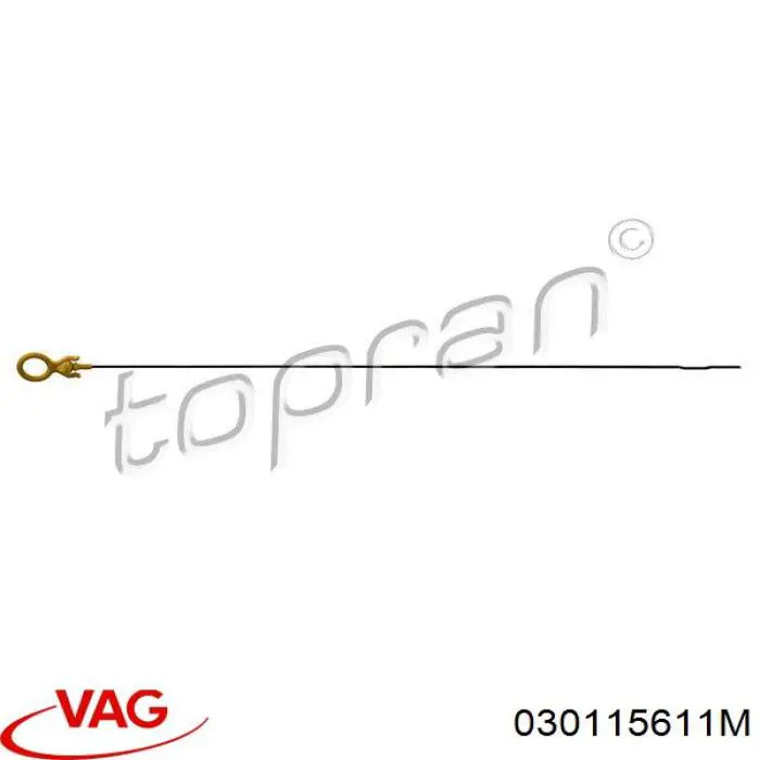 Bagnet poziomu oleju w silniku VAG 030115611R cena, od 6,13 USD