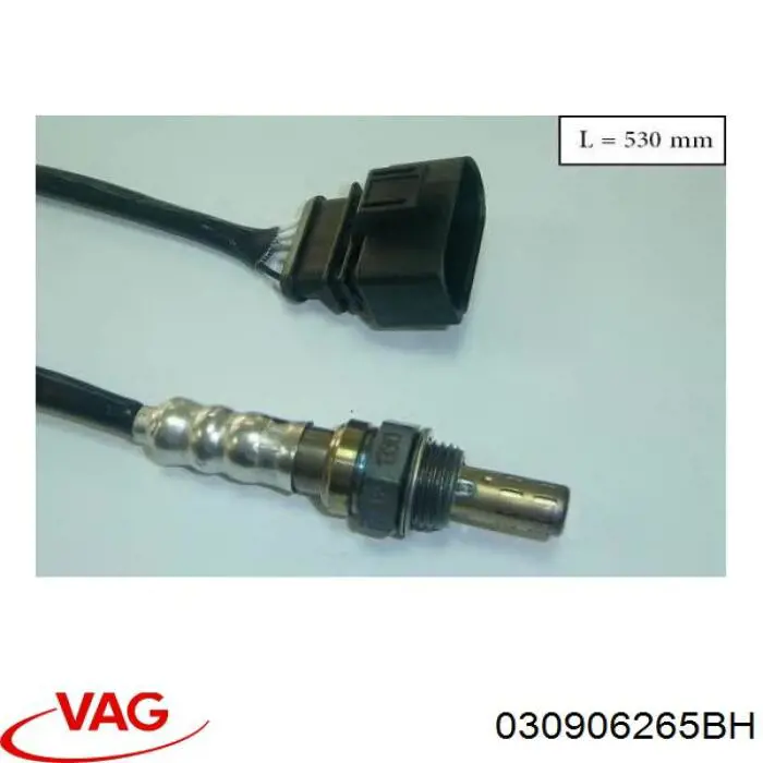 Do koszyka 030906265BH VAG Sonda lambda czujnik tlenu przed katalizatorem