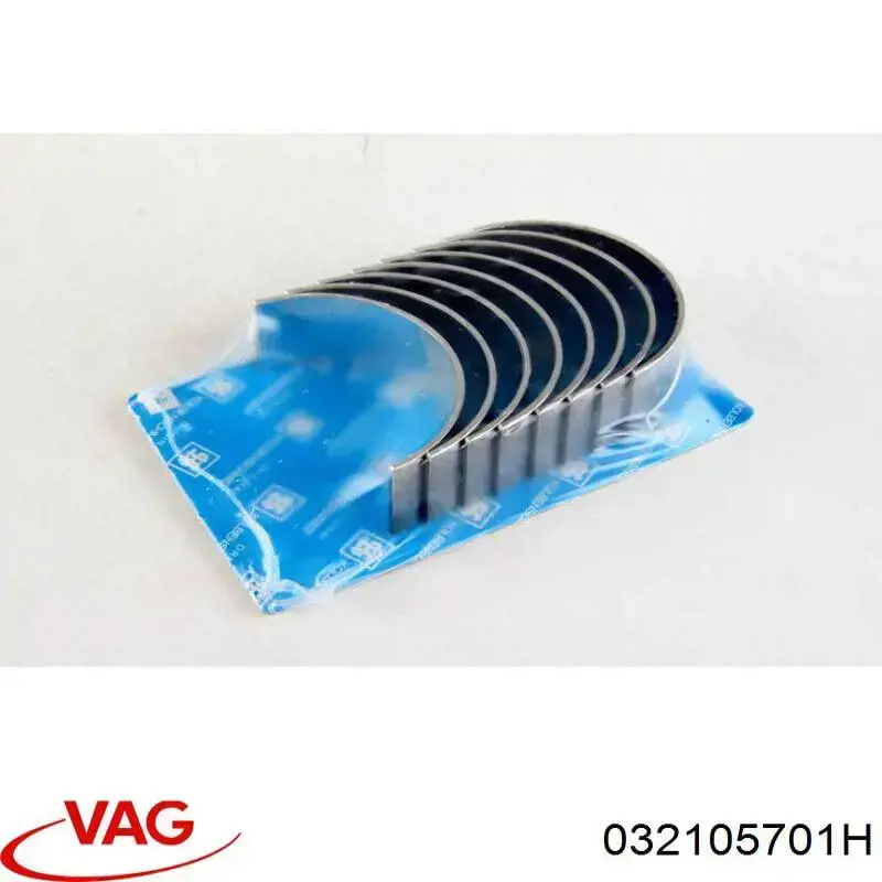 Panewki korbowodowe wału korbowego, zestaw, standardowe (STD) VAG 032105701H cena, od 23,08 USD
