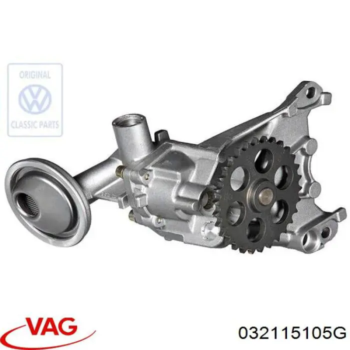 Do koszyka 032115105G VAG Pompa oleju