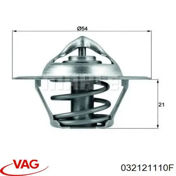 032121110F VAG Termostat