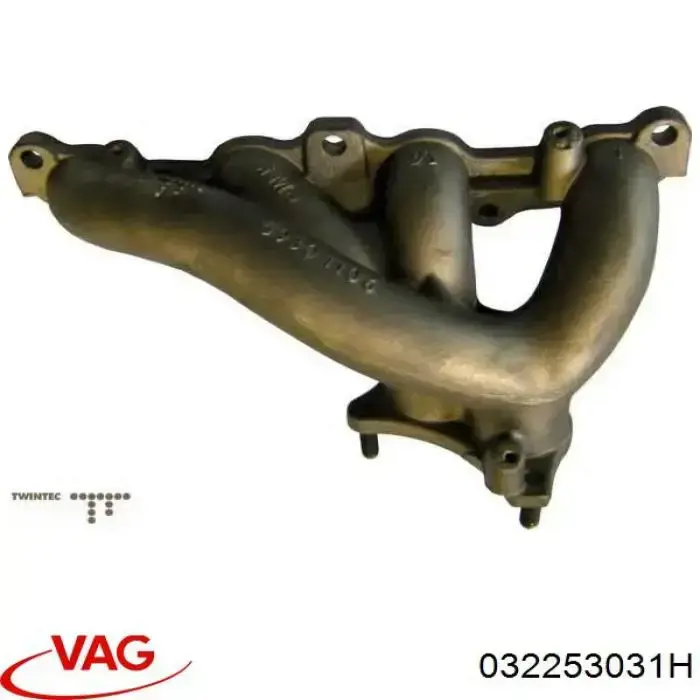 032253031H VAG Kolektor wydechowy
