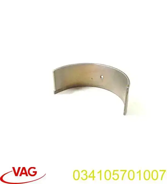 Panewki korbowodowe wału korbowego, zestaw, standardowe (STD) VAG 034105701007 cena, od 17,67 USD