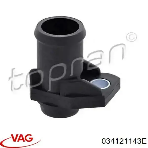 Kołnierz układu chłodzenia (trójnik) VAG 034121143E cena, od 3,15 USD