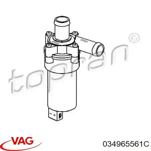 Pompa chłodzenia wodą, dodatkowa elektryczna VAG 034965561C cena, od 64,42 USD