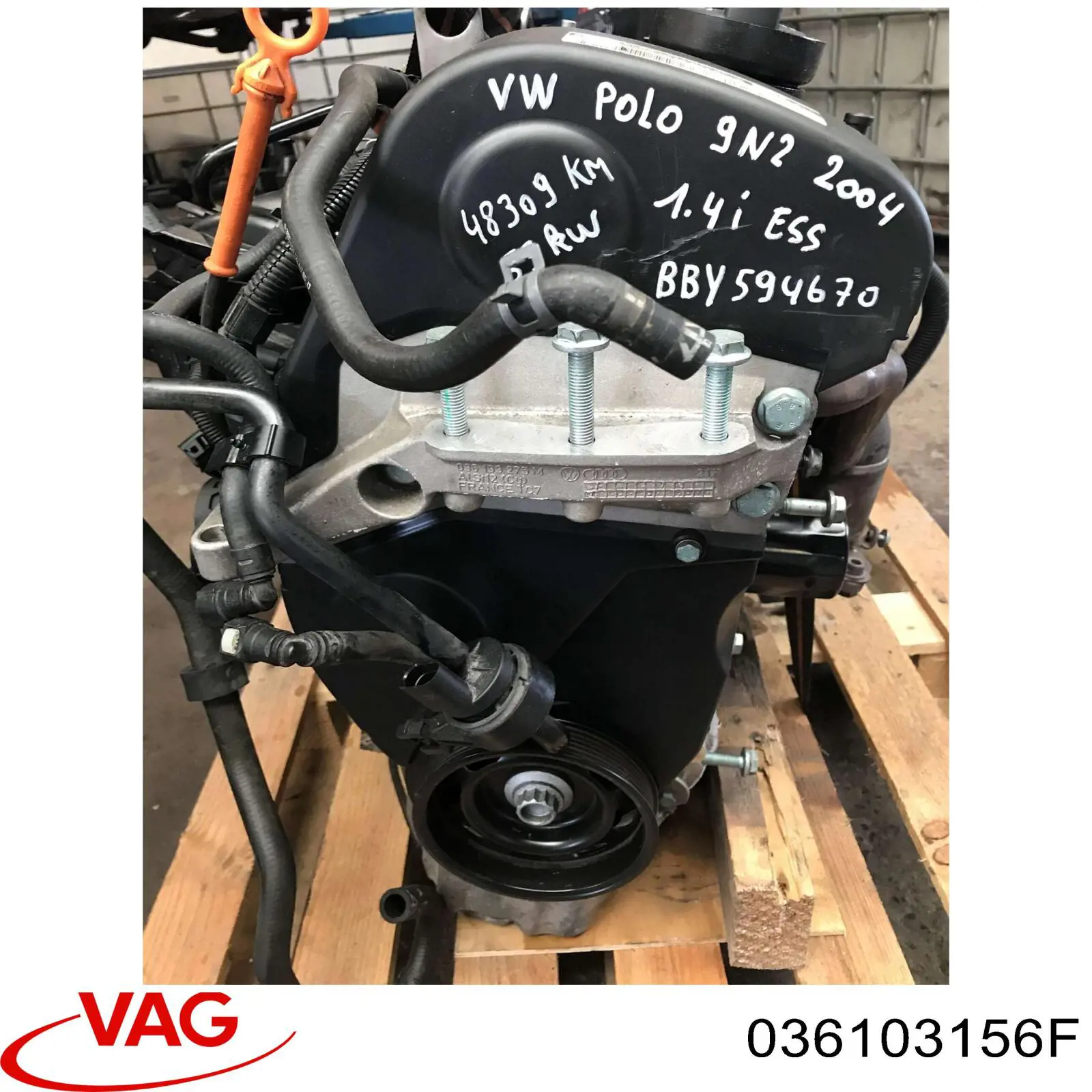 Do koszyka 036103156F VAG Zawór PCV odpowietrzający silnik