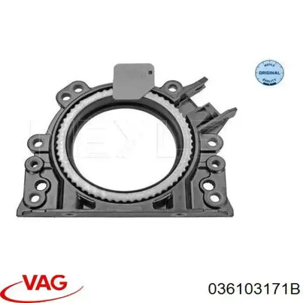 Uszczelniacz wału korbowego silnika tylny VAG 036103171B