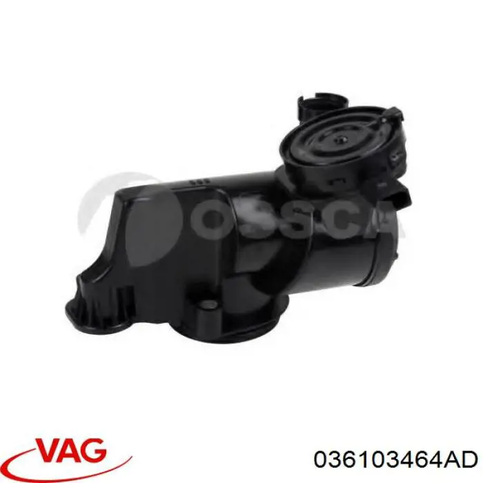 Do koszyka 036103464AD VAG Separator oleju układu wentylacji kadłuda (bloku silnika)