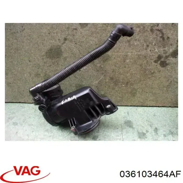 Separator oleju układu wentylacji kadłuda (bloku silnika) VAG 036103464AF cena, od 49,14 USD