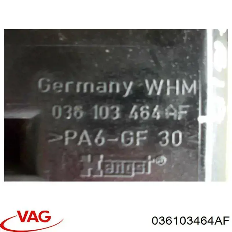 Do koszyka 036103464AF VAG Separator oleju układu wentylacji kadłuda (bloku silnika)