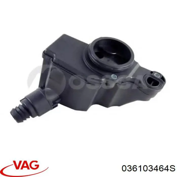 Separator oleju układu wentylacji kadłuda (bloku silnika) VAG 036103464S cena, od 28,34 USD