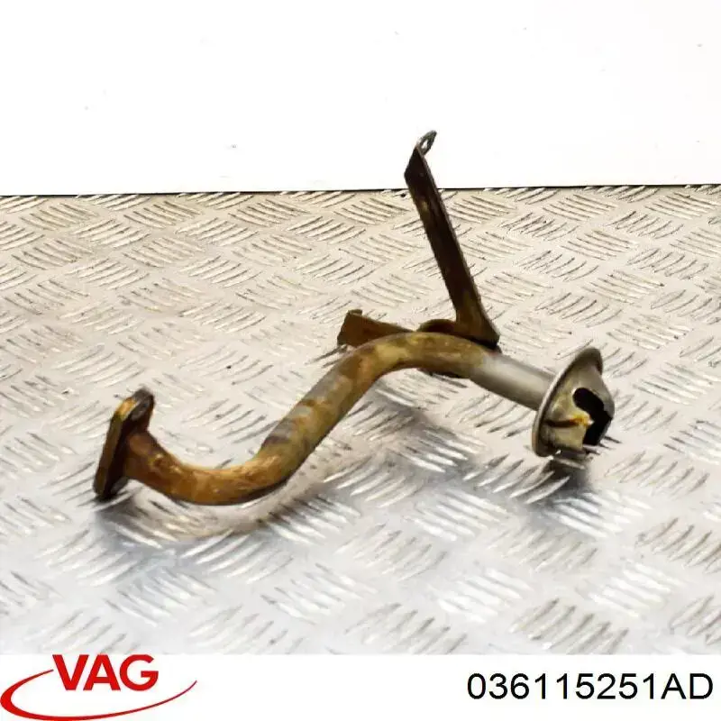 Kanał ssący 036115251AD VAG