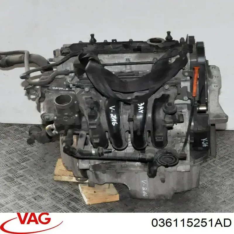 Kanał ssący VAG 036115251AD