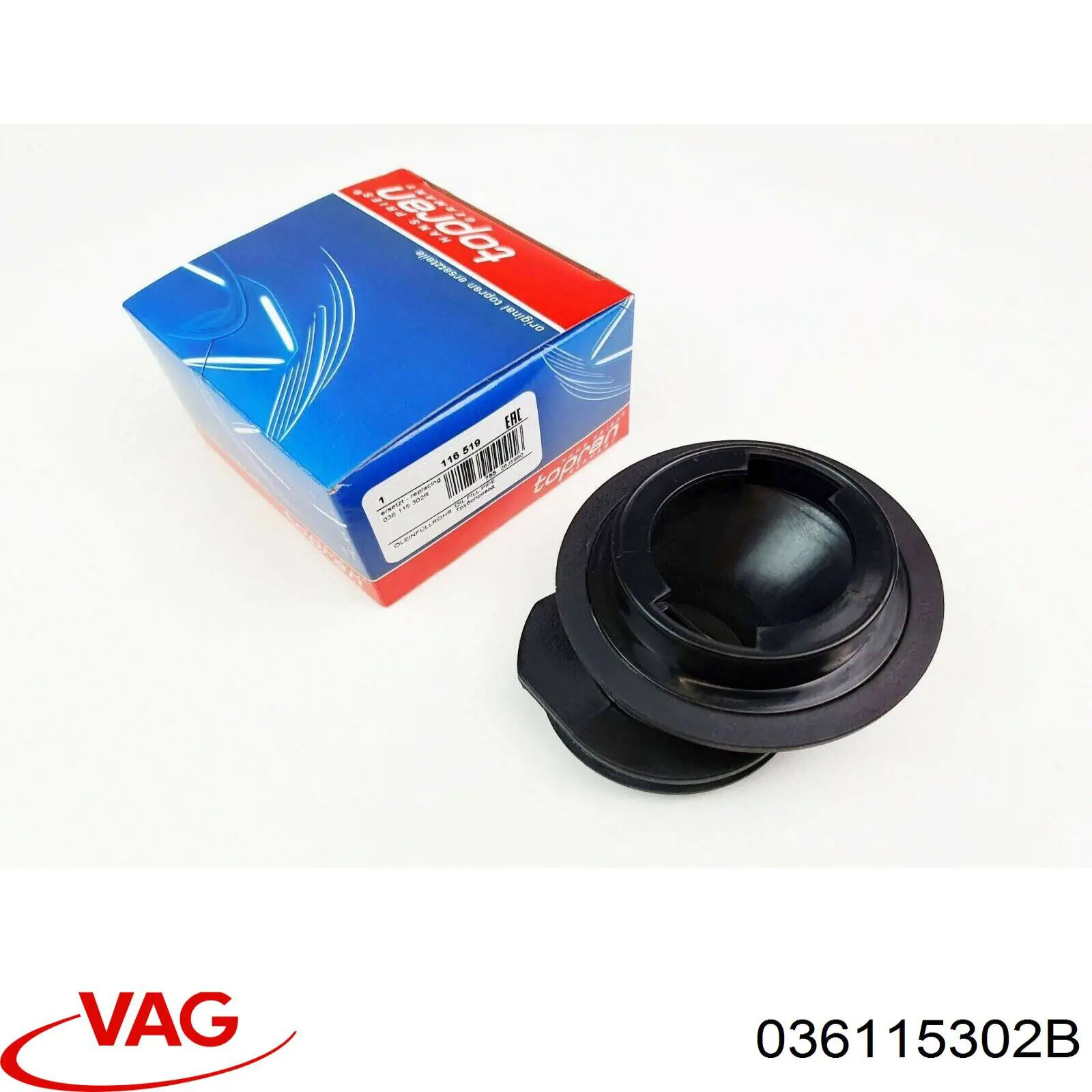 Kołnierz wlewu oleju VAG 036115302B cena, od 14,92 USD