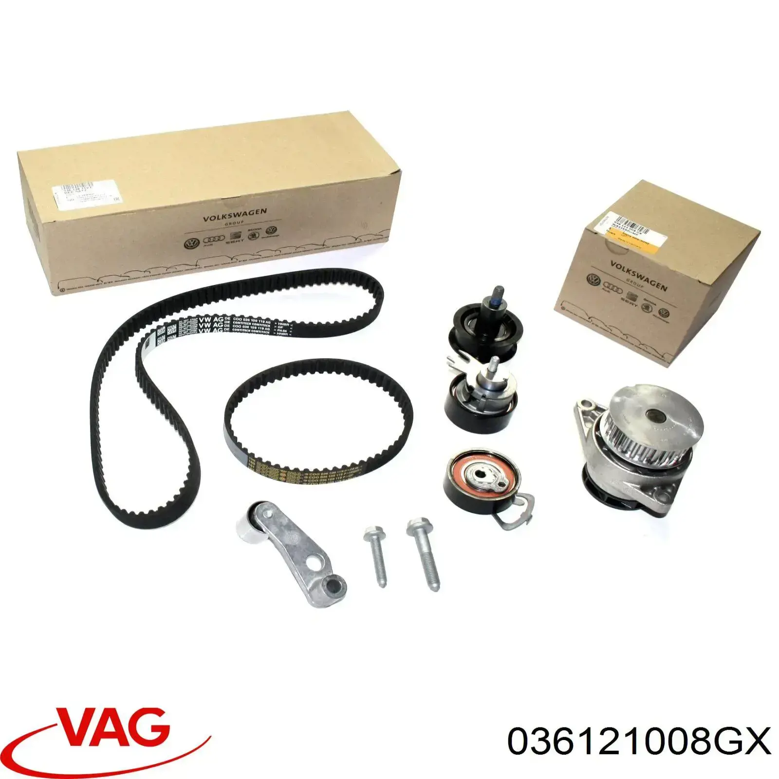 Pompa chłodząca wodna VAG 036121008GX cena, od 35,74 USD