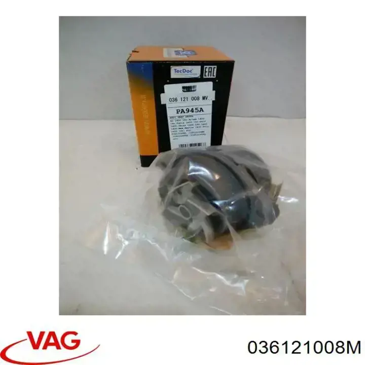 Pompa chłodząca wodna VAG 036121008M