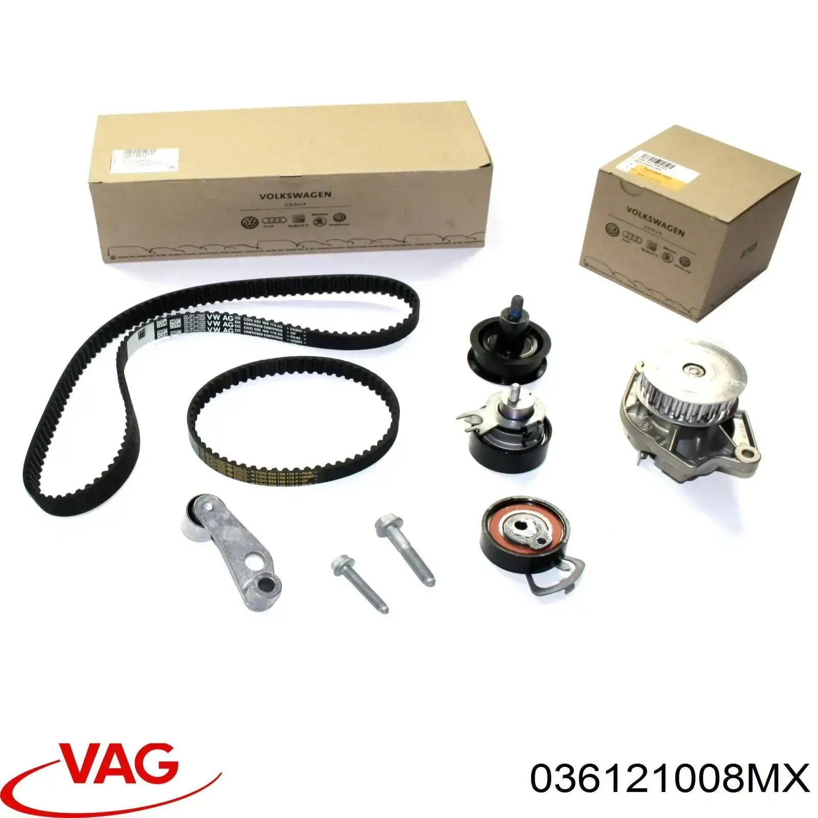 Pompa chłodząca wodna VAG 036121008MX cena, od 134,48 USD