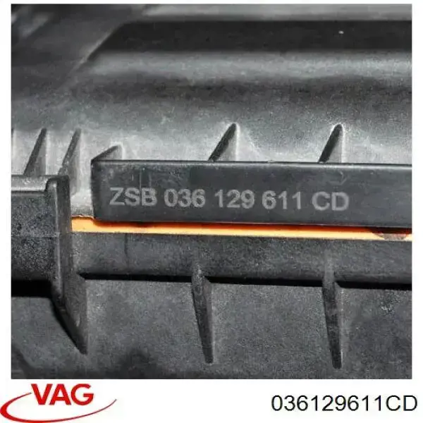 Obudowa filtra powietrza VAG 036129611CD cena, od 74,91 USD