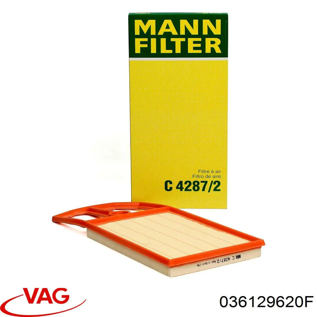 Filtr powietrza VAG 036129620F cena, od 10,87 USD