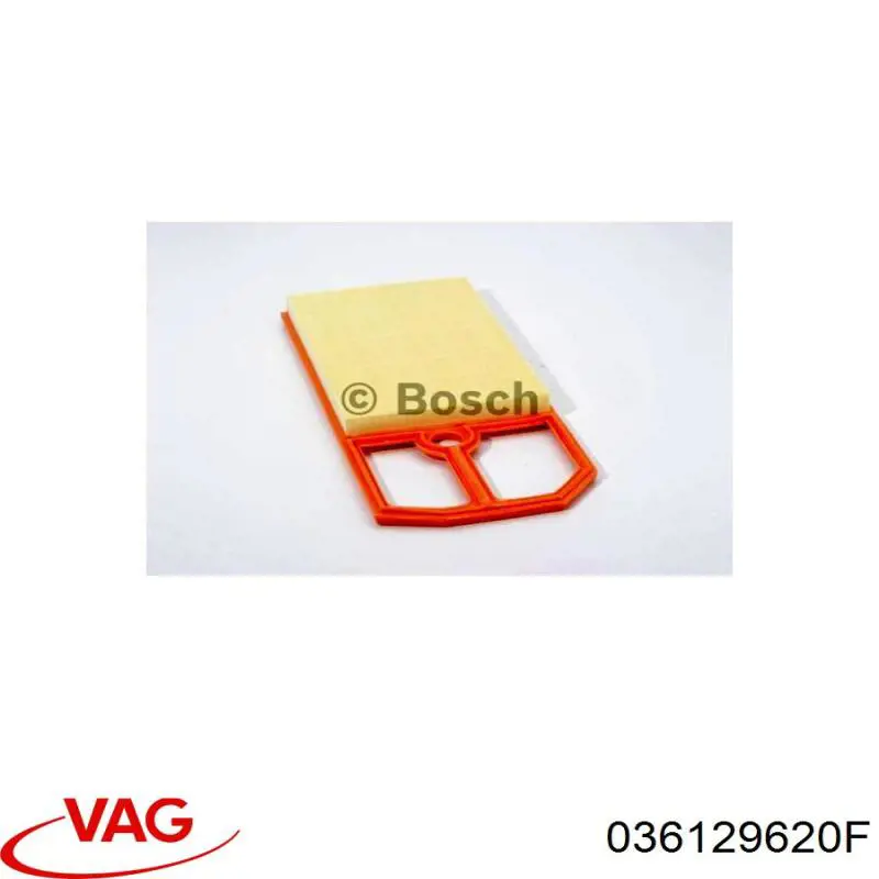 Do koszyka 036129620F VAG Filtr powietrza