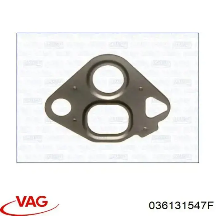 Uszczelka zaworu recyrkulacji EGR VAG 036131547F cena, od 5,23 USD